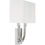 Savoy House Rhodes 2-Light Wall Sconce — Satin Nickel