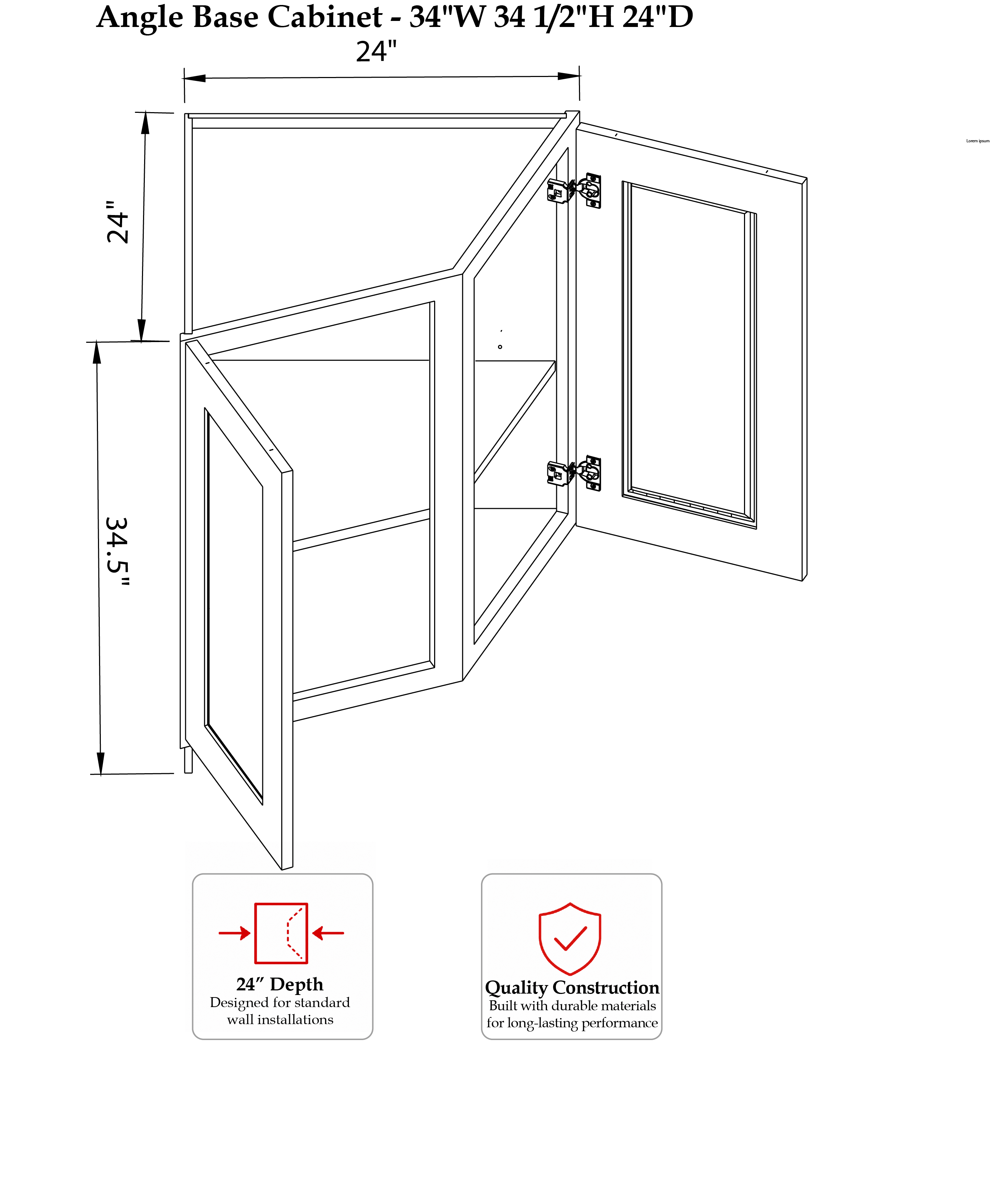 RHC-ERA-W-BAE24 - Specification Drawing