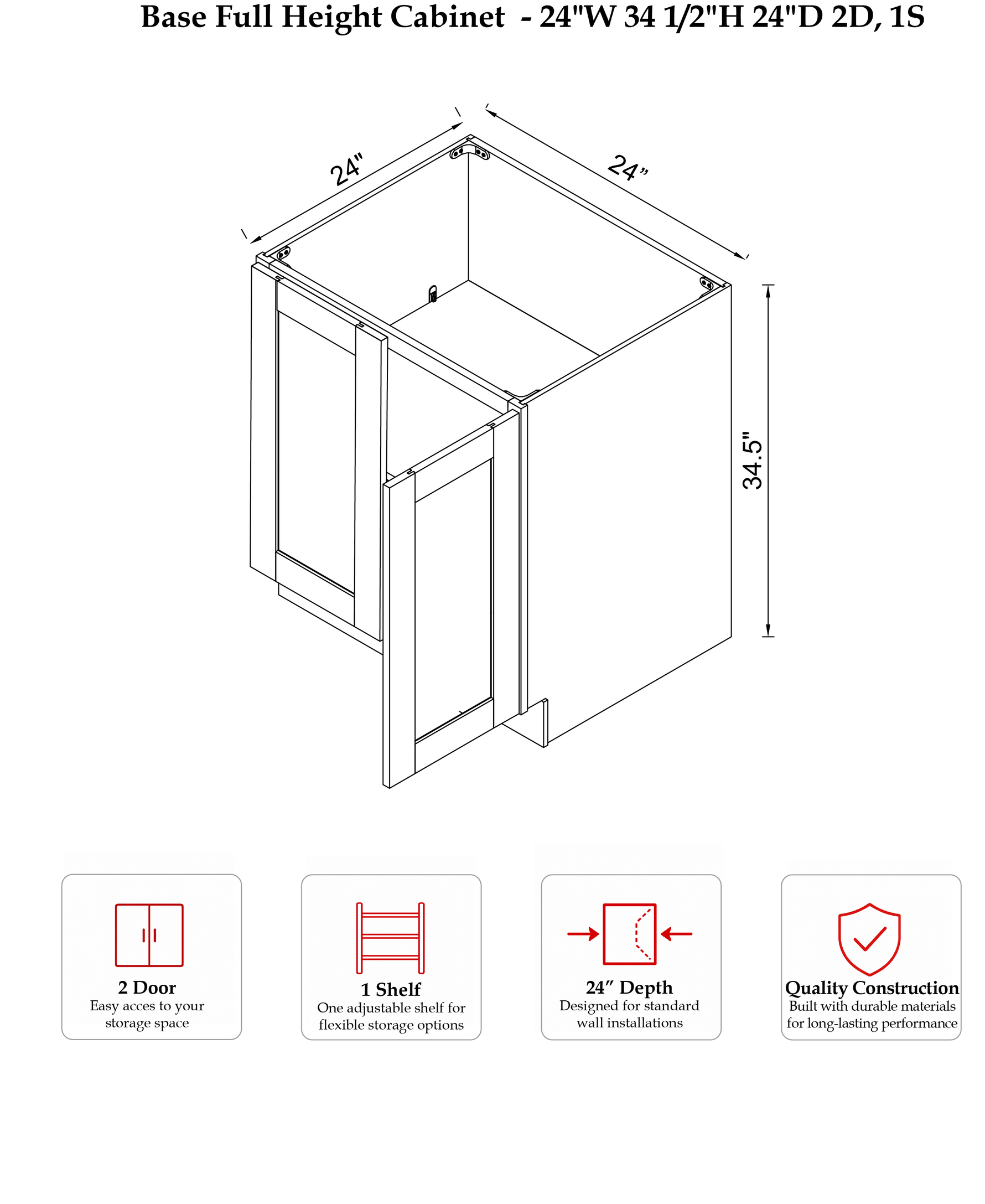 RHC-REG-Y-B24FH - Specification Drawing