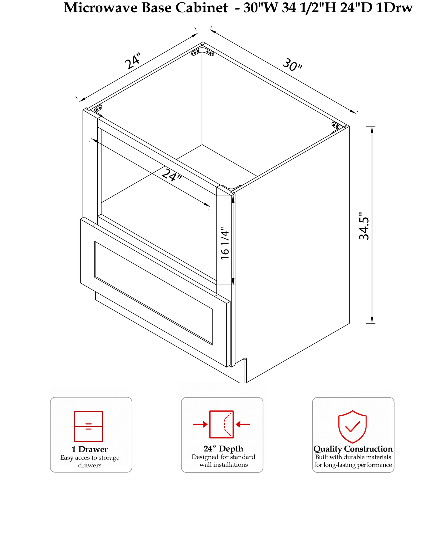 RHC-SIG-G-MB30 - Specification Drawing
