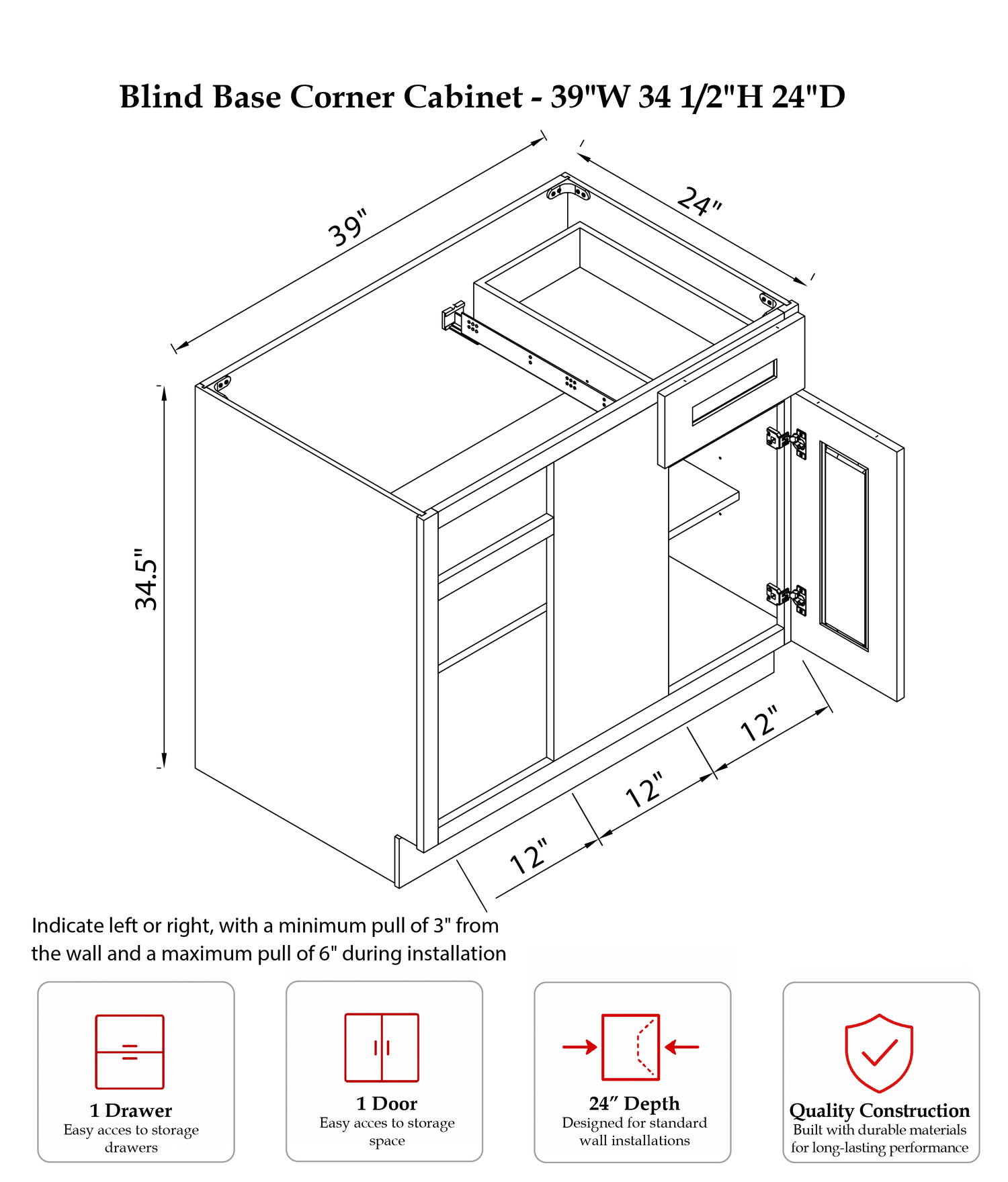 RHC-SIG-W-BBC39/42 - Specification Drawing