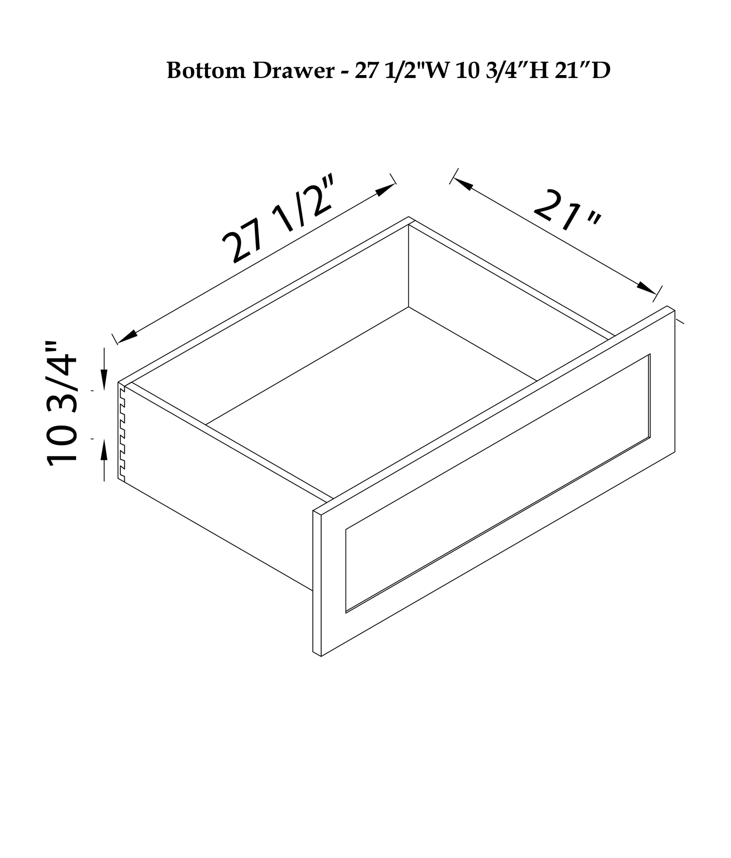 RHC-SIG-N-BEDP - Specification Drawing
