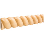 7/8" D x 2-11/16" H Oak Rope Corner Moulding