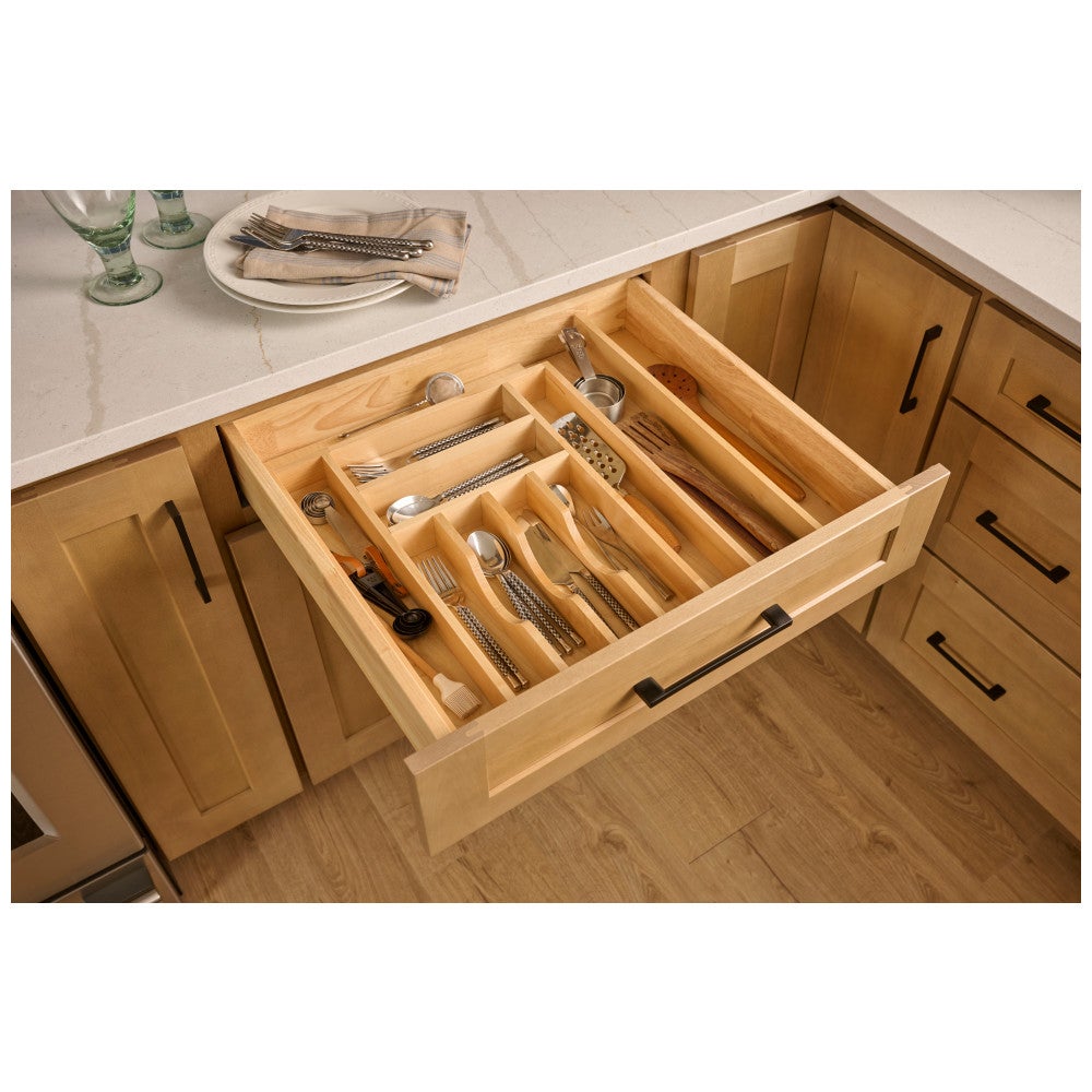 Adjustable SLIMLINE Cutlery Drop-In Drawer Insert