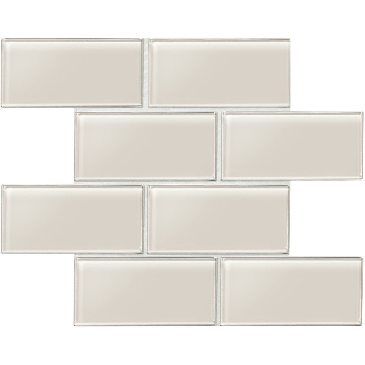 Daltile Amity Taupe 3″×6″ glossy wall tile