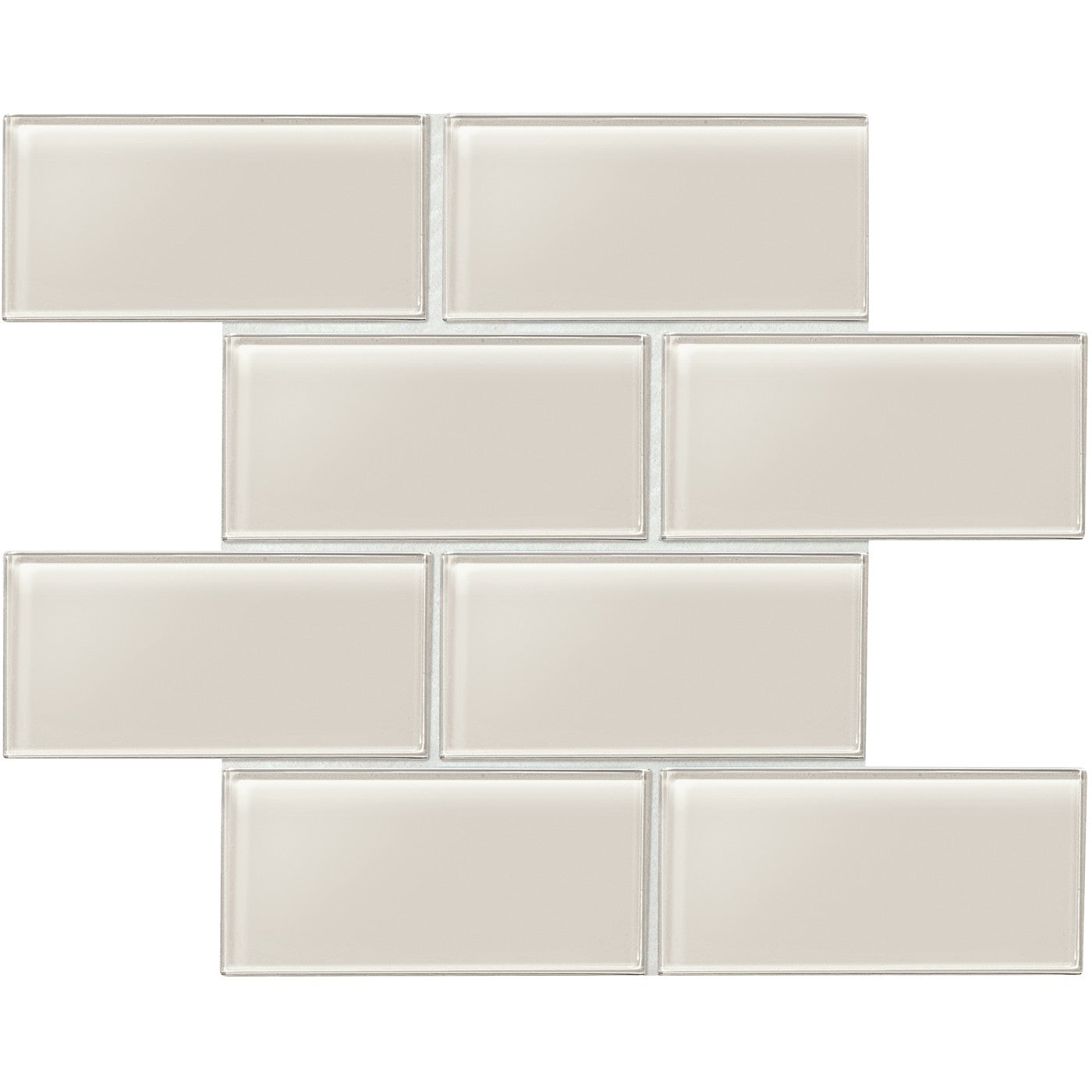 Daltile Amity Taupe 3″×6″ glossy wall tile