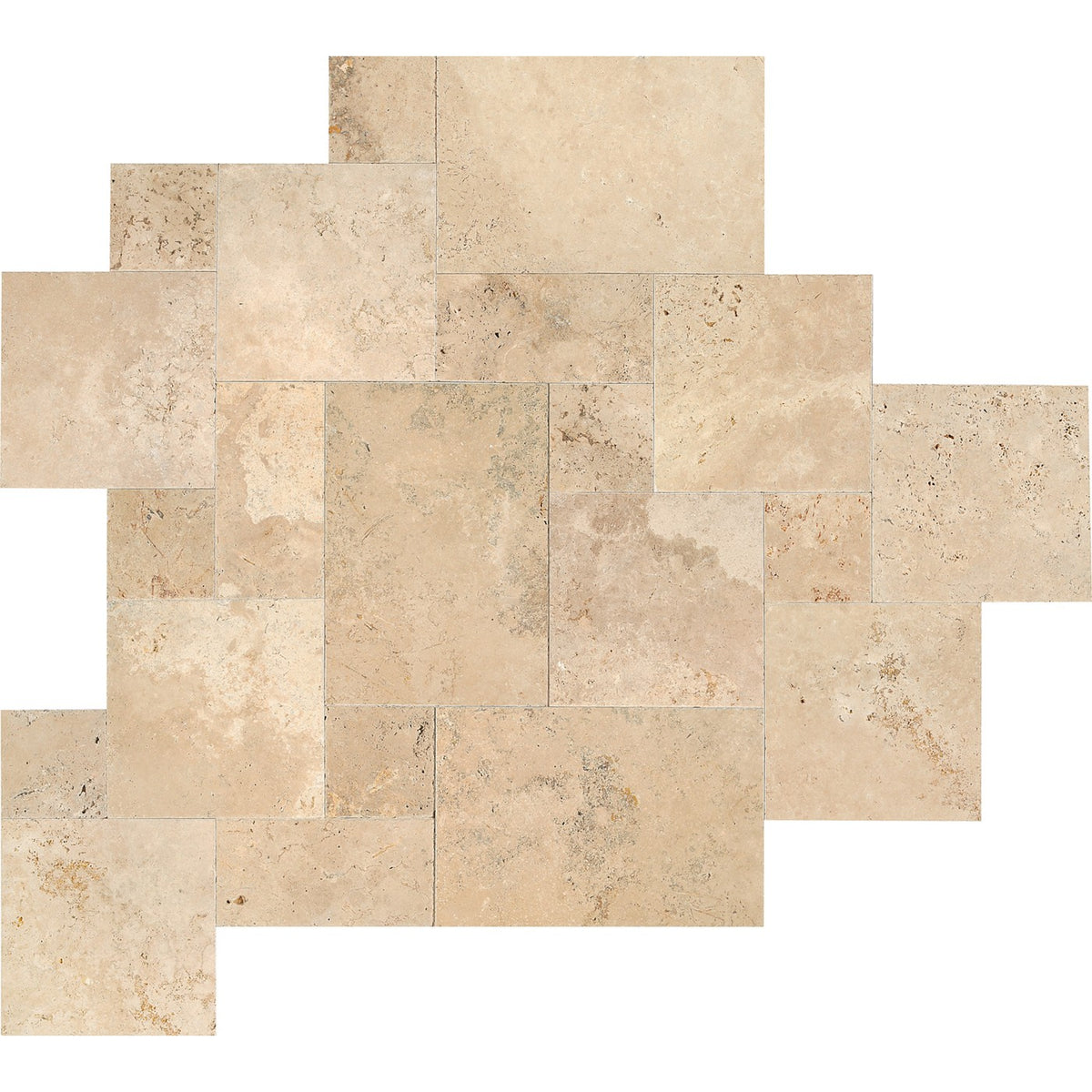 Travertine Mendocino natural stone Versailles