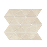 Daltile Chord Sonata White matte porcelain mosaic