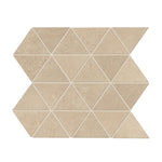 Daltile Chord Allegro Beige matte porcelain mosaic