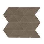 Daltile Chord Baritone Brown matte porcelain mosaic