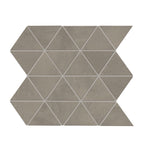 Daltile Chord Forte Grey matte porcelain mosaic