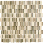 Daltile Clio Nox pebble mosaic