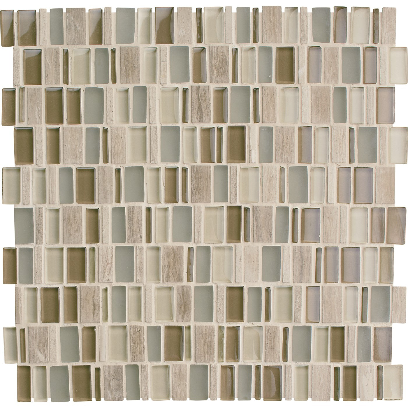 Daltile Clio Hera pebble mosaic