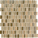Daltile Clio Selene pebble mosaic