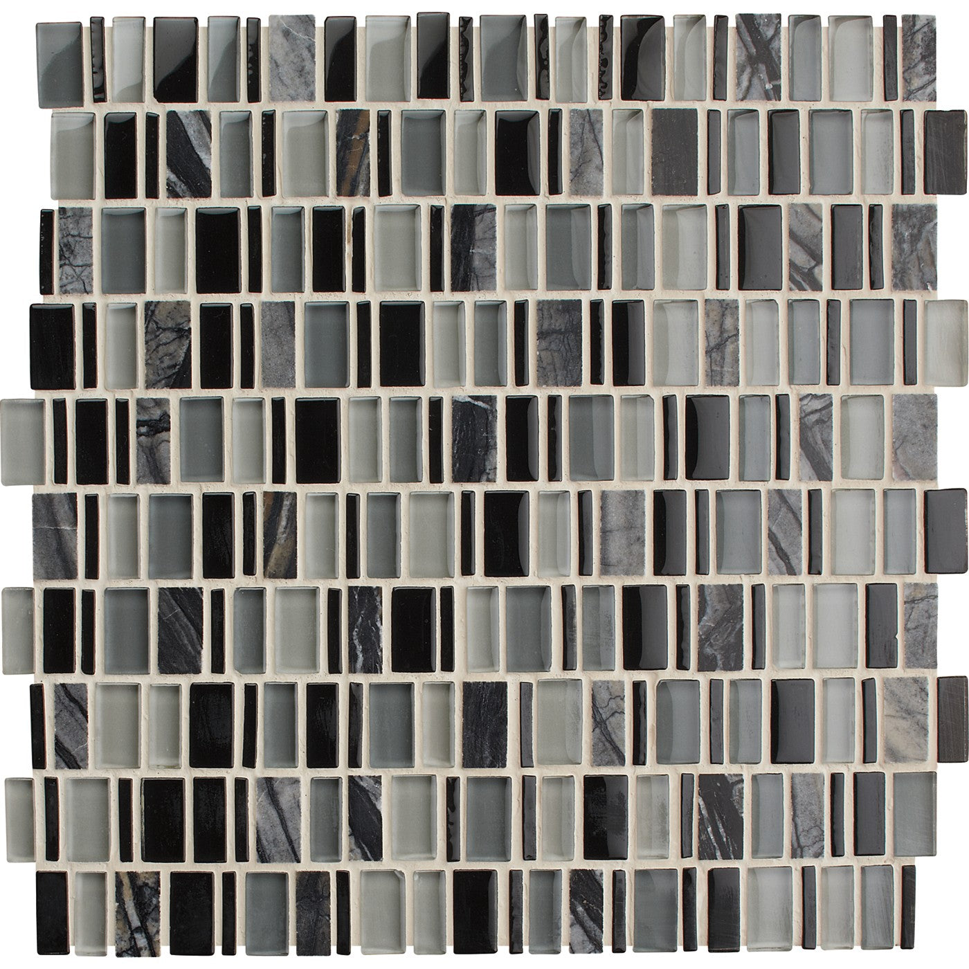 Daltile Clio Boreas pebble mosaic
