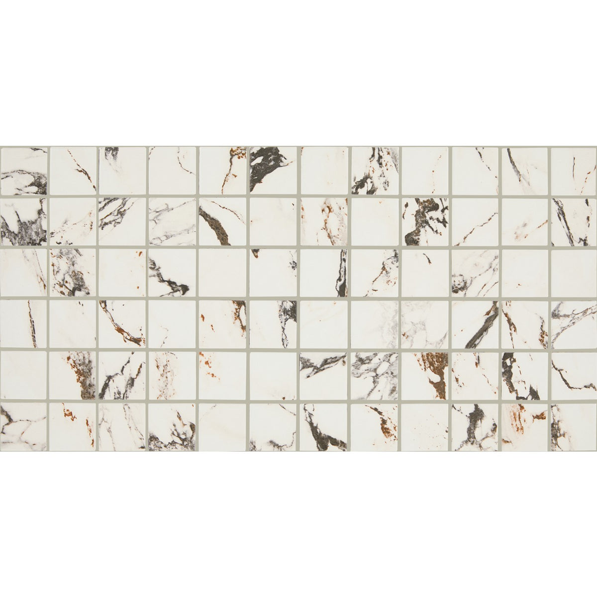 Daltile Panoramic Duet Calacatta Aries tile