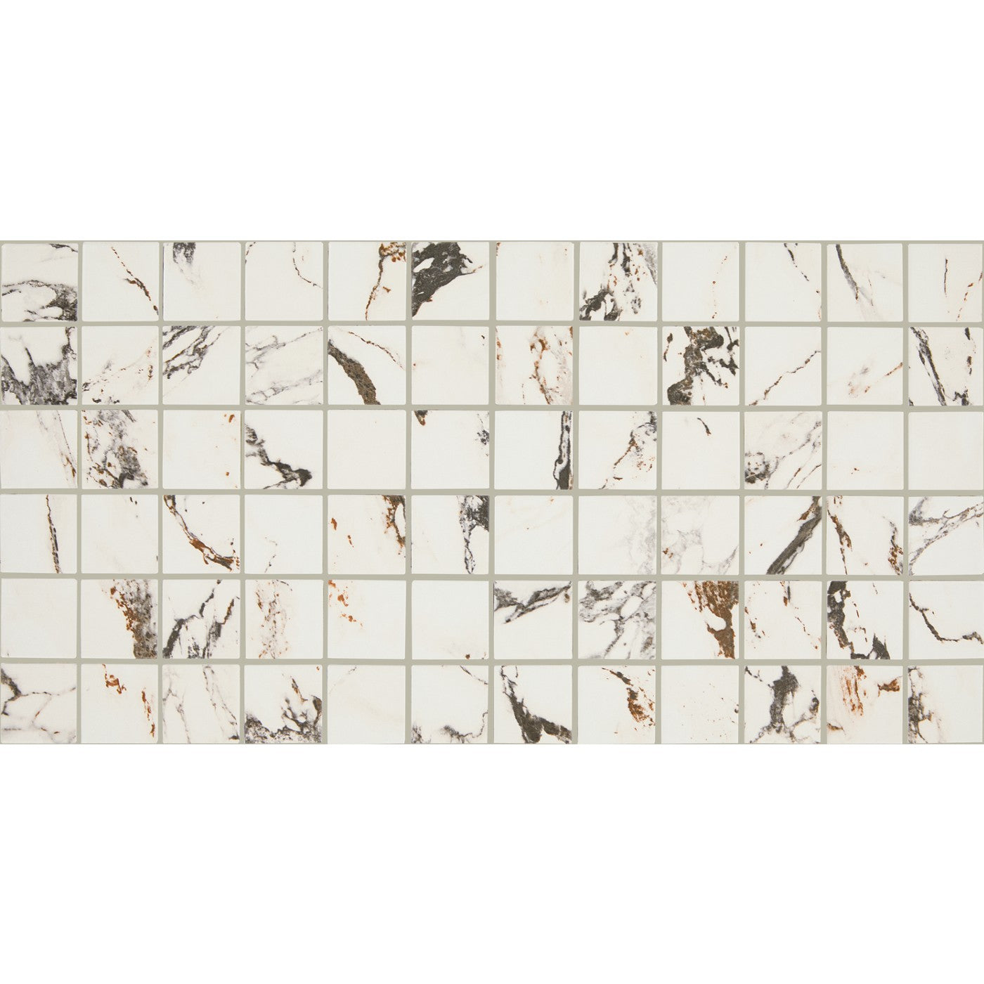 Daltile Panoramic Duet Calacatta Aries tile