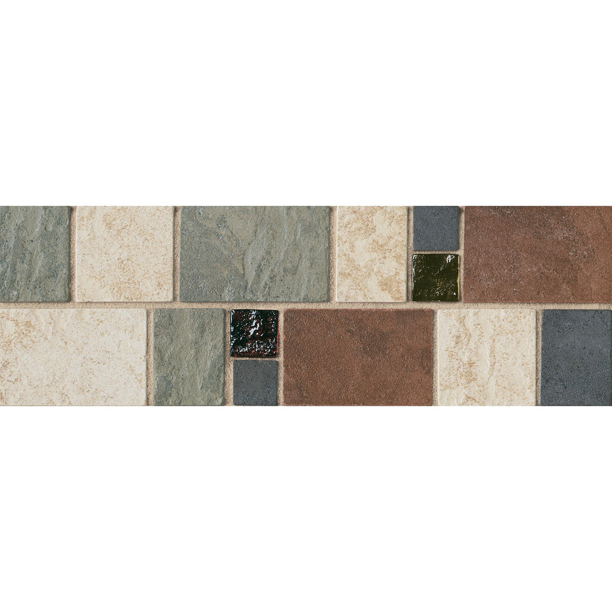 Daltile Continental Slate Beige / Red / Green / Black