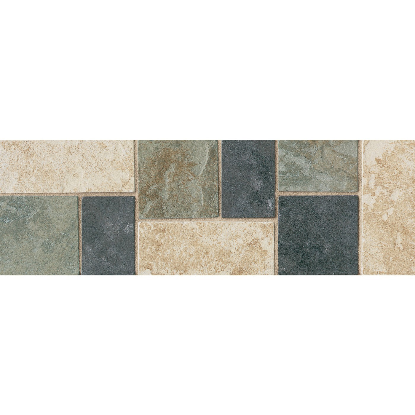 Daltile Continental Slate Beige / Green / Black