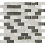 Daltile Crystal Shores mosaic in Diamond Delta