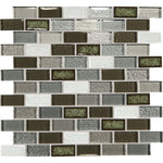 Daltile Crystal Shores mosaic in Emerald Isle