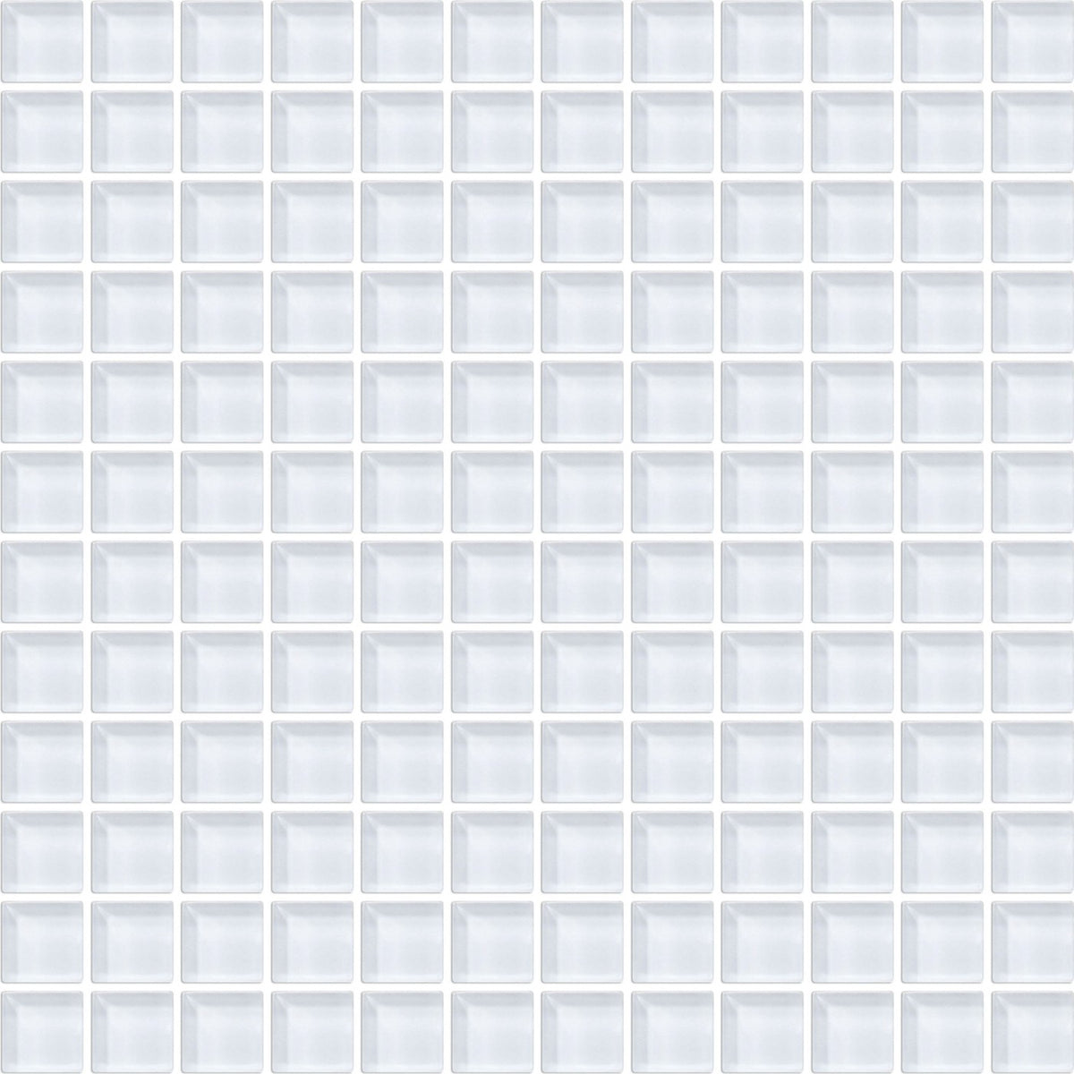 Daltile Color Wave Ice White mosaic