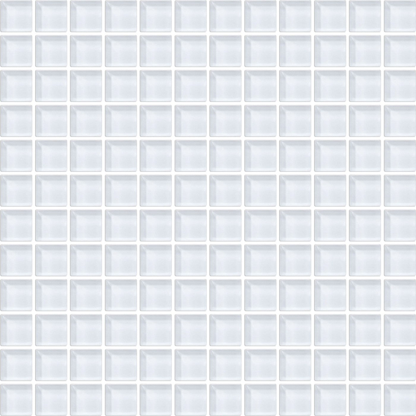 Daltile Color Wave Ice White mosaic