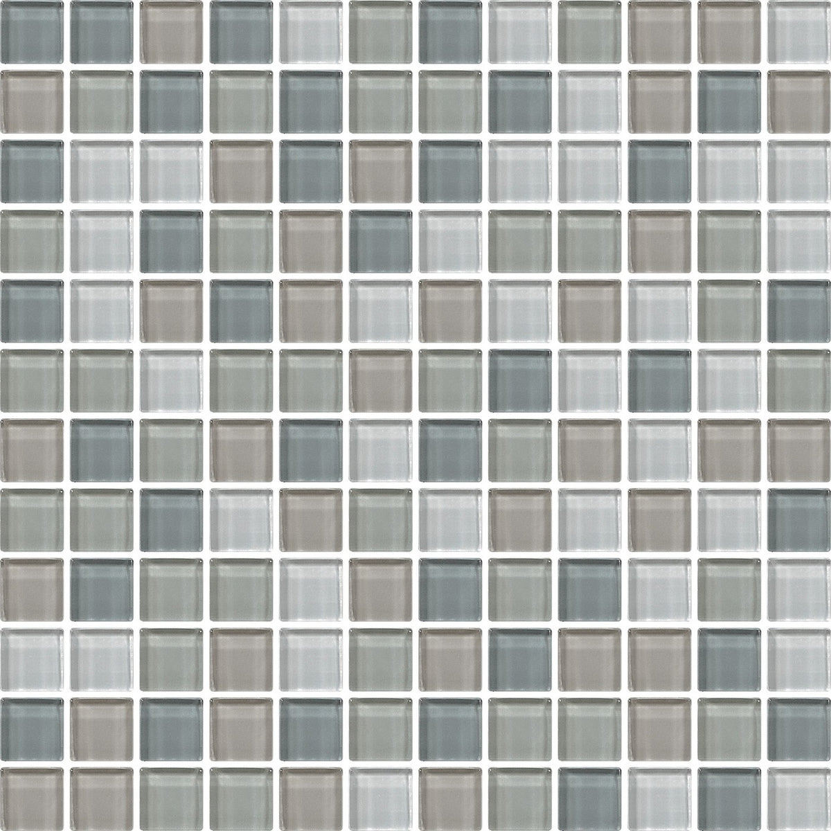 Daltile Color Wave Willow Water Blend mosaic