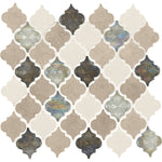 Daltile Decorative Accents Blanc Et Beige mosaic