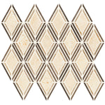 Daltile Decorative Accents Argyle Blend Beige mosaic