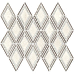 Daltile Decorative Accents Argyle Blend Gray mosaic