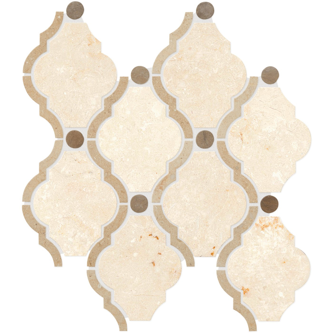 Daltile Decorative Accents Latte Blend mosaic
