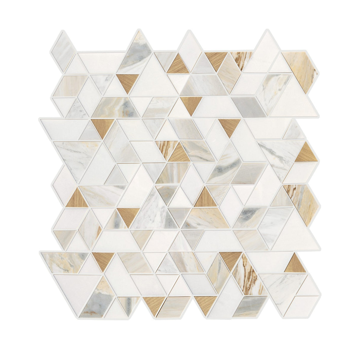 Pietra Divina Namaste Gold Blend Spectrum mosaic