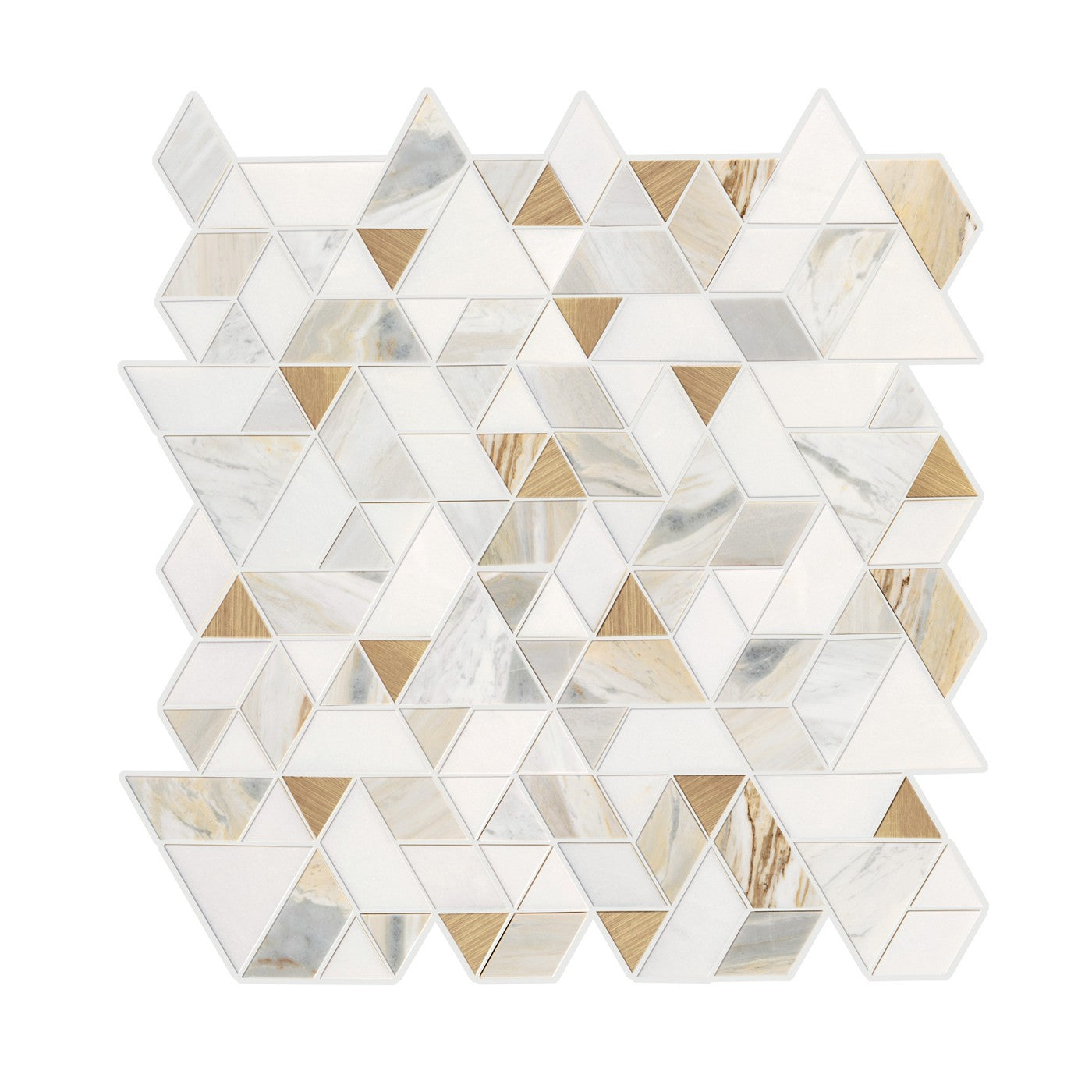 Pietra Divina Namaste Gold Blend Spectrum mosaic