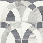 Daltile Eclessia Marble Volakas Blend marble mosaic