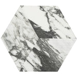 Daltile Divinium Calypso glazed porcelain hexagon tile