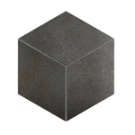 Daltile Emergent Iron 3D Cube porcelain mosaic