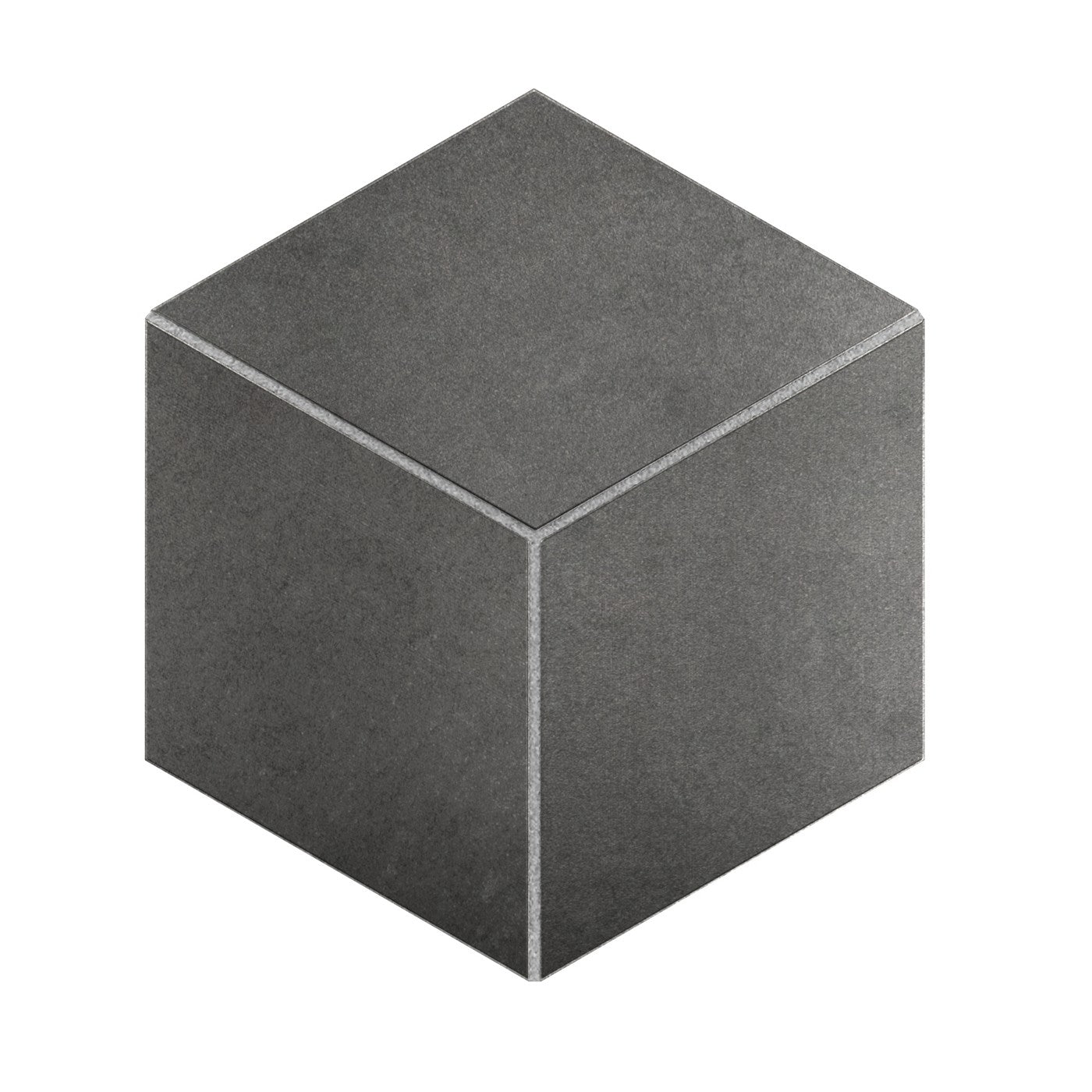 Daltile Emergent Titanium 3D Cube porcelain mosaic