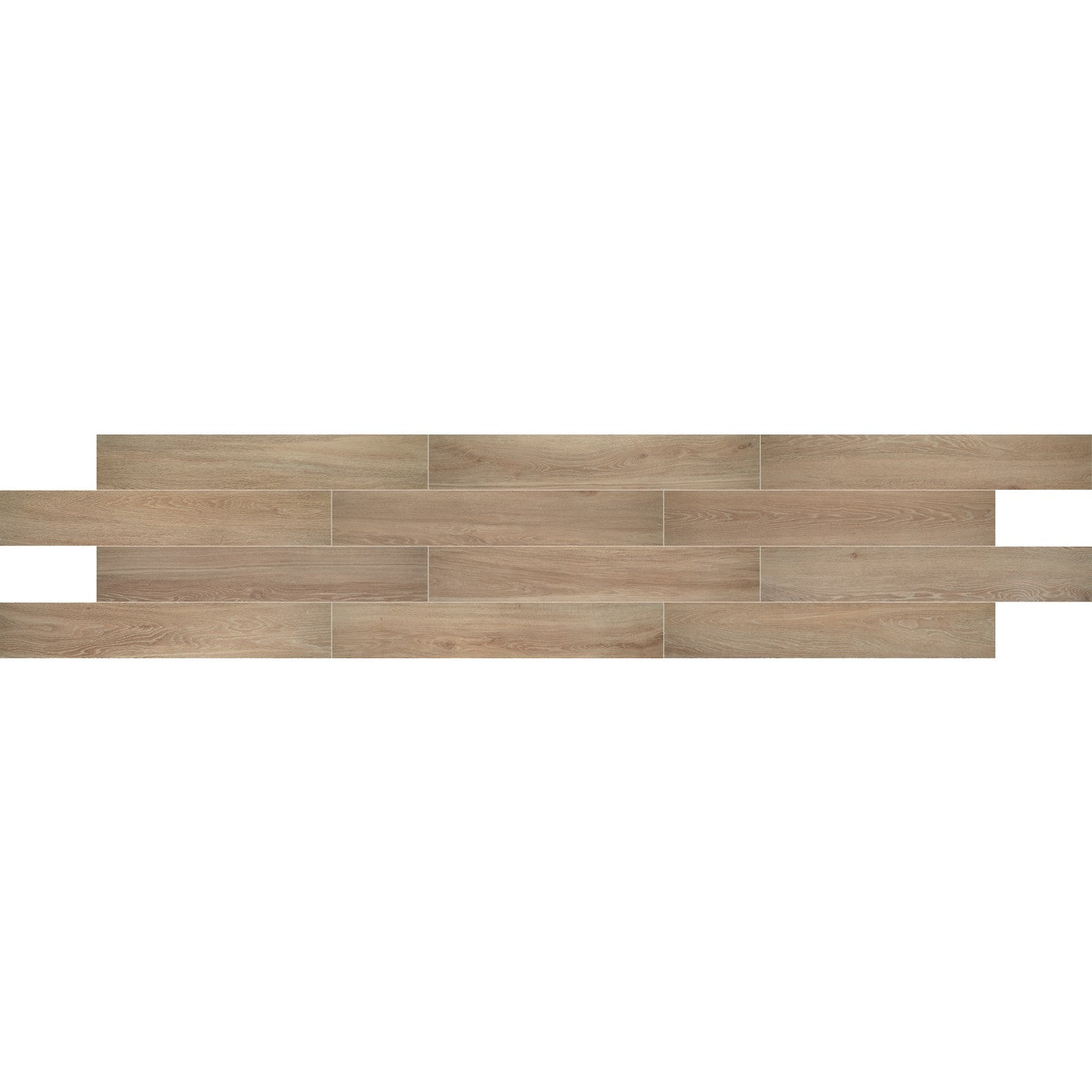 Daltile Emerson Wood Butter Pecan wood-look porcelain plank
