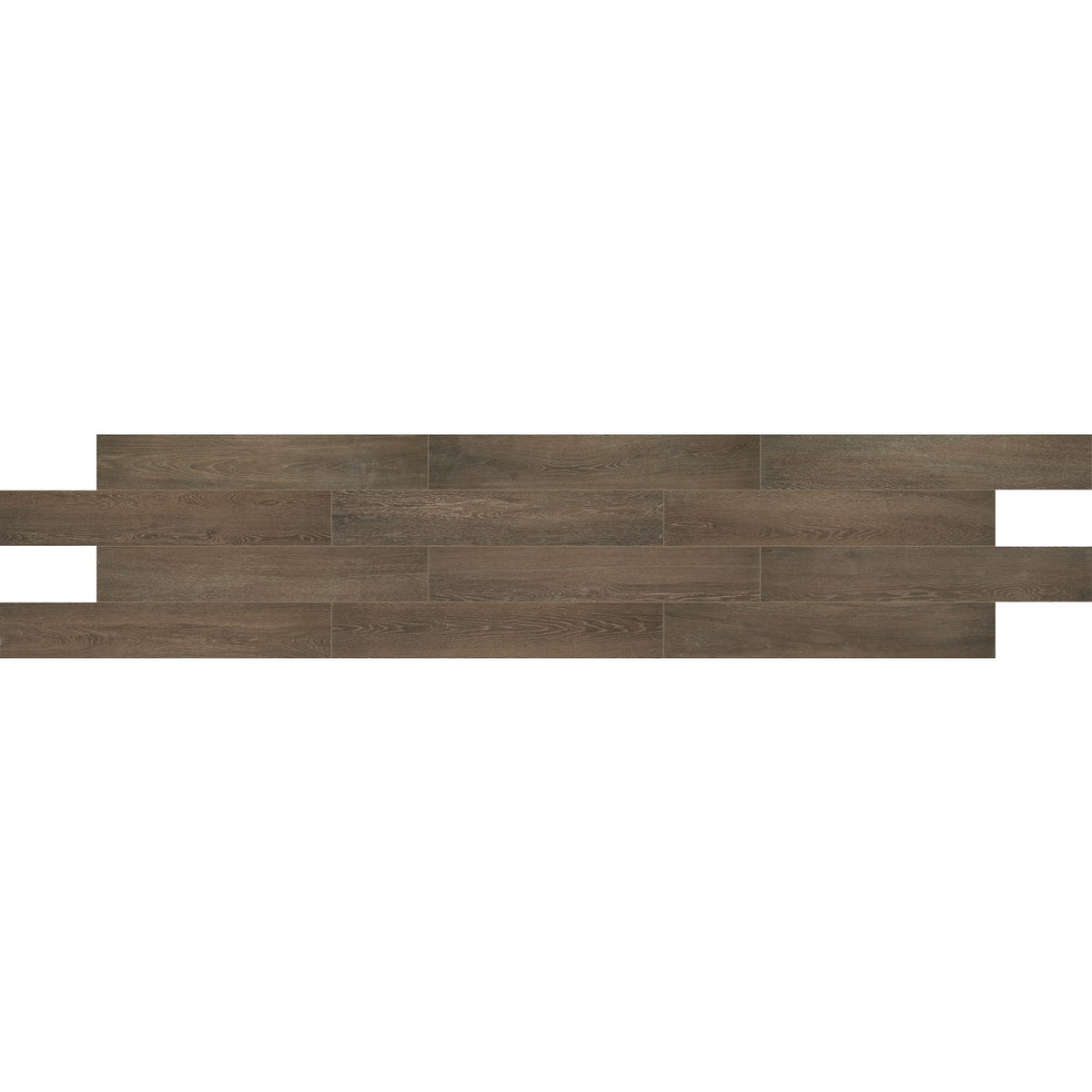 Daltile Emerson Wood Hickory Pecan wood-look porcelain plank