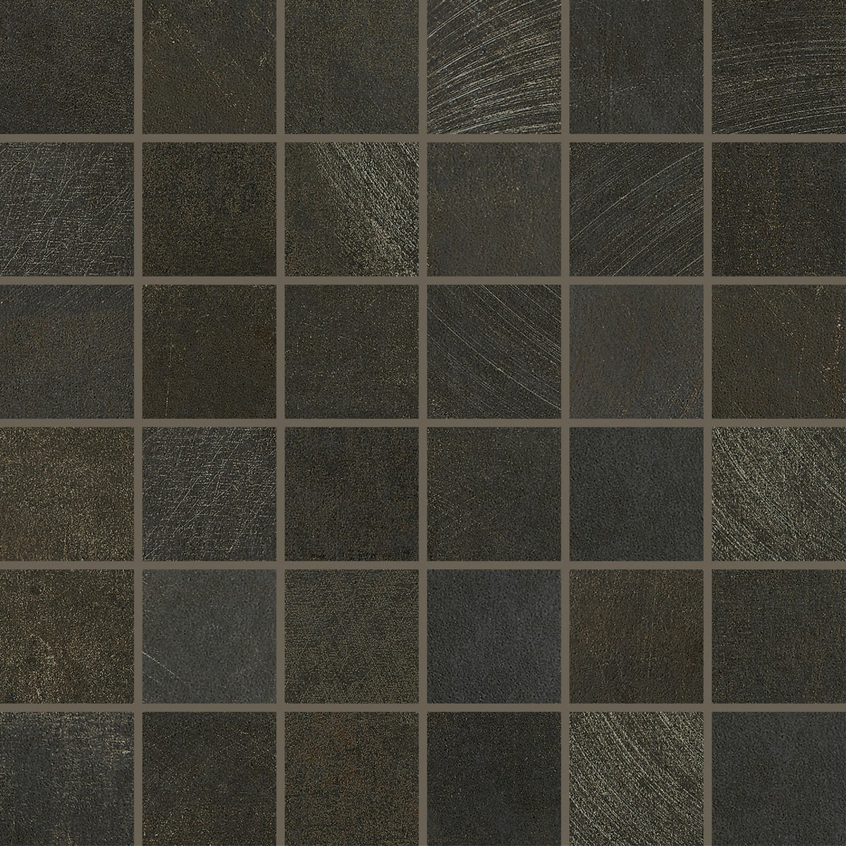 Daltile Ironcraft Sable Black mosaic