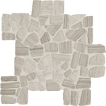 Daltile Decorative Accents Chenille White mosaic