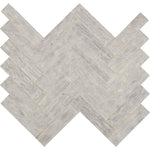 Daltile Fonte Heather Harbor herringbone mosaic