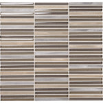 Daltile Lucent Skies mosaic in Crimson Dusk