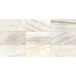 Daltile Fonte Pier White natural stone tile 12x24