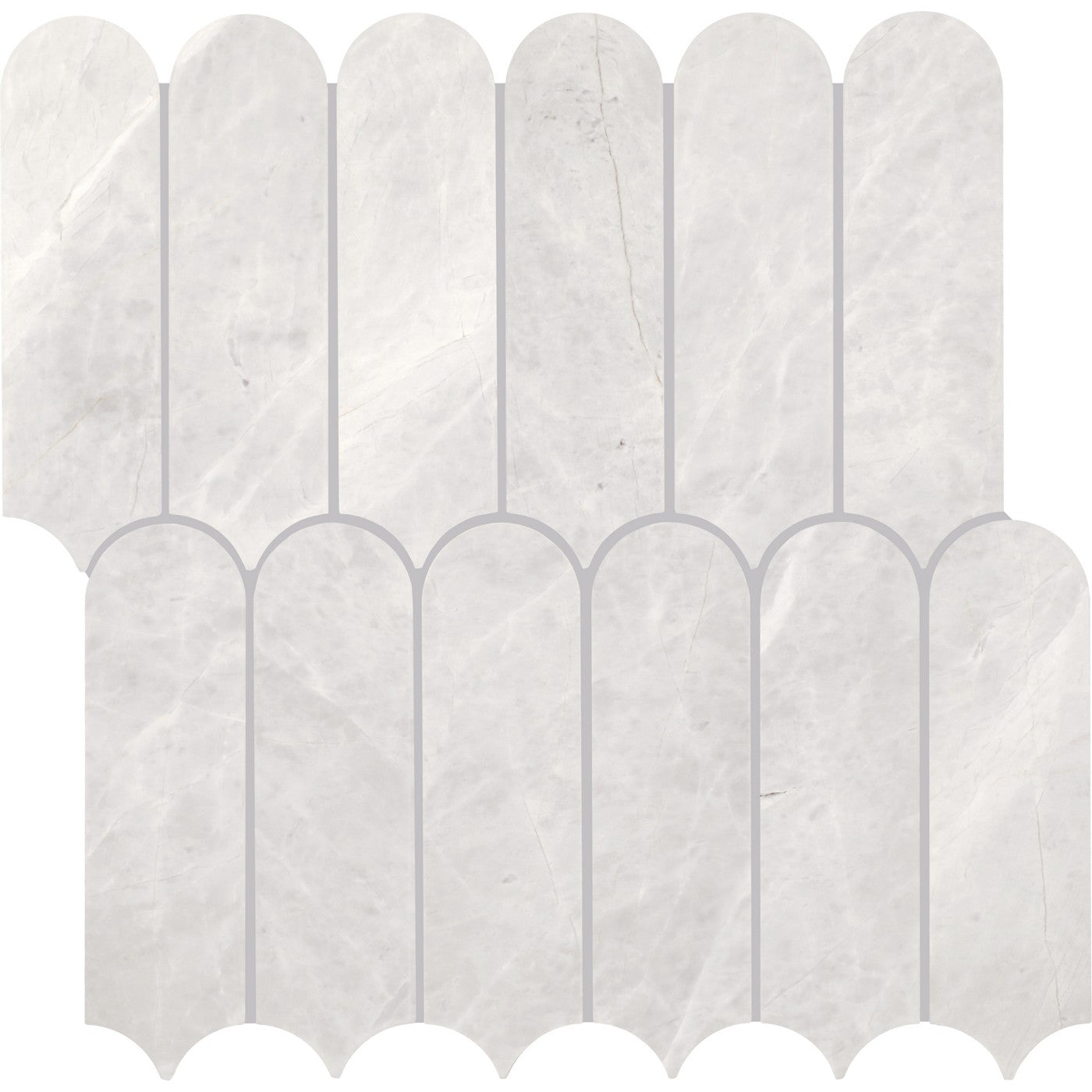 Daltile Eclessia Marble Cristallo marble mosaic