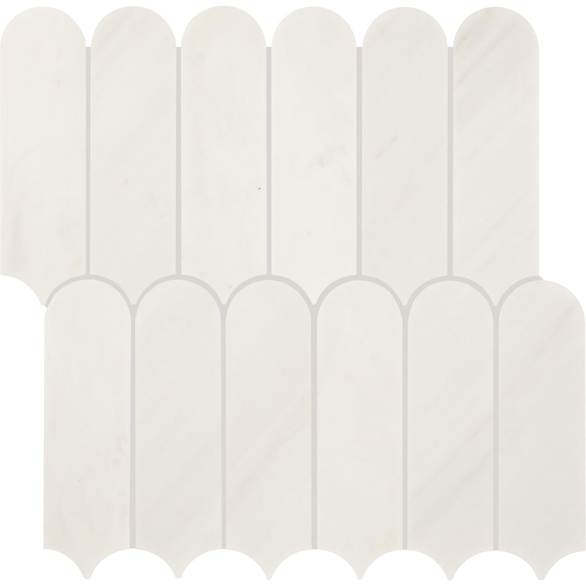 Daltile Eclessia Marble Pacifica marble mosaic