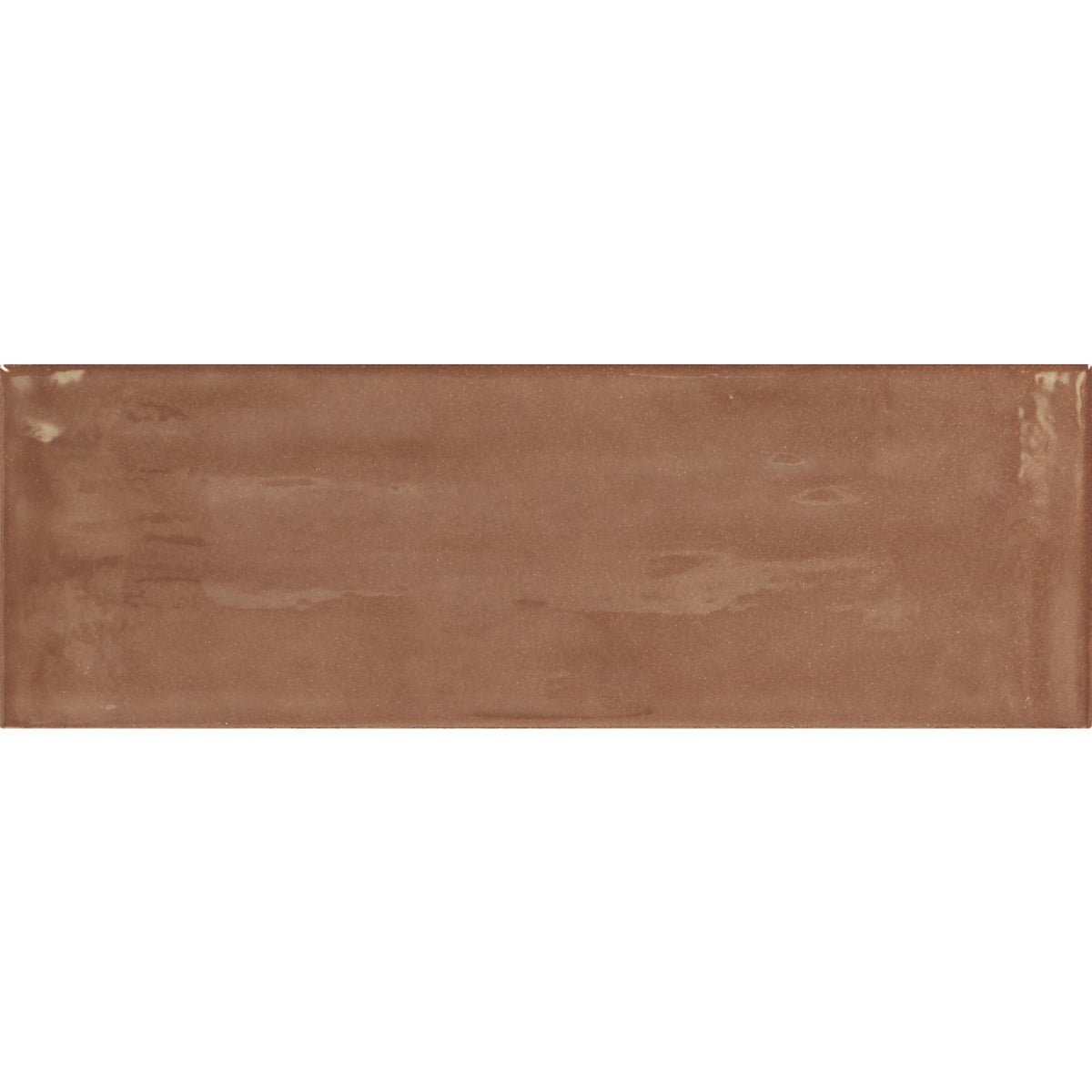 Nu Bare Cocoa glossy ceramic wall tile