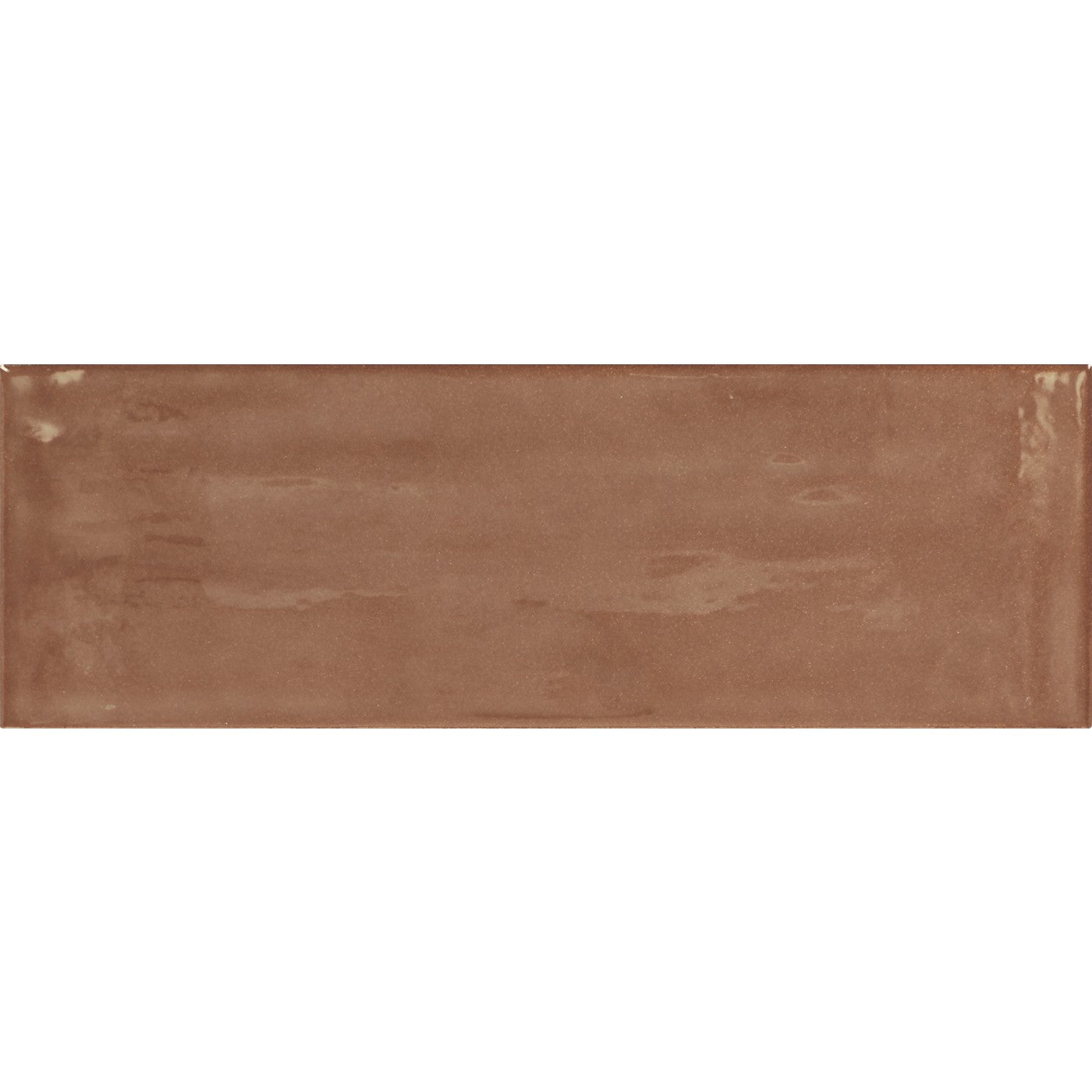 Nu Bare Cocoa glossy ceramic wall tile