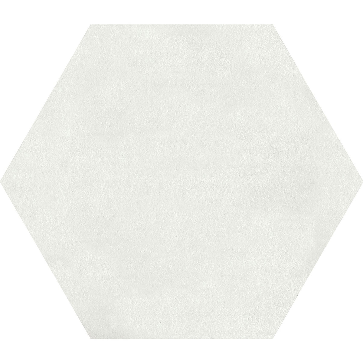 Daltile Bee Hive Medley White hexagon tile